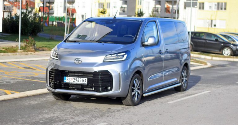 Garaža test – Toyota Proace Verso Family 2.0 D-4D